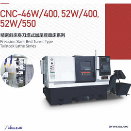 Horizontale Fräsmaschine-Teile hohe Präzisions-Schrägen-Bett Cnc-Drehbank-Maschine CNC